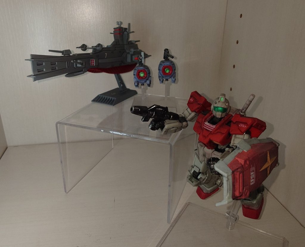 扉絵の元がこちら こちらのボールはいじってません ボールのキットも入手して、ライトニングボール作りたくなってきました 笑