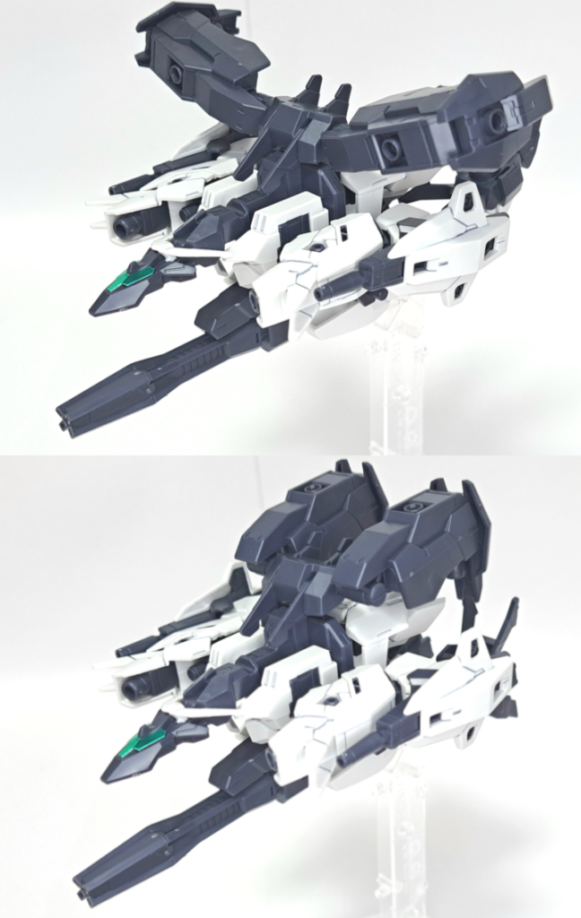 ジュピターアーマージュピターヴガンダムの合体用パーツで構成された、コアガンダムのサポートメカ。飛行能力を有しており、コアガンダムを乗せてS.F.S.(サブフライトシステム)のように運用することができる。ジュピターアーマーは他のアーマーと同様サブ・フライト・システムや支援機として使用出来るが、マルチコンテナビットと足裏のスラスターの位置を替える事で、推力を一方向へ収束させる高速形態に変形可能