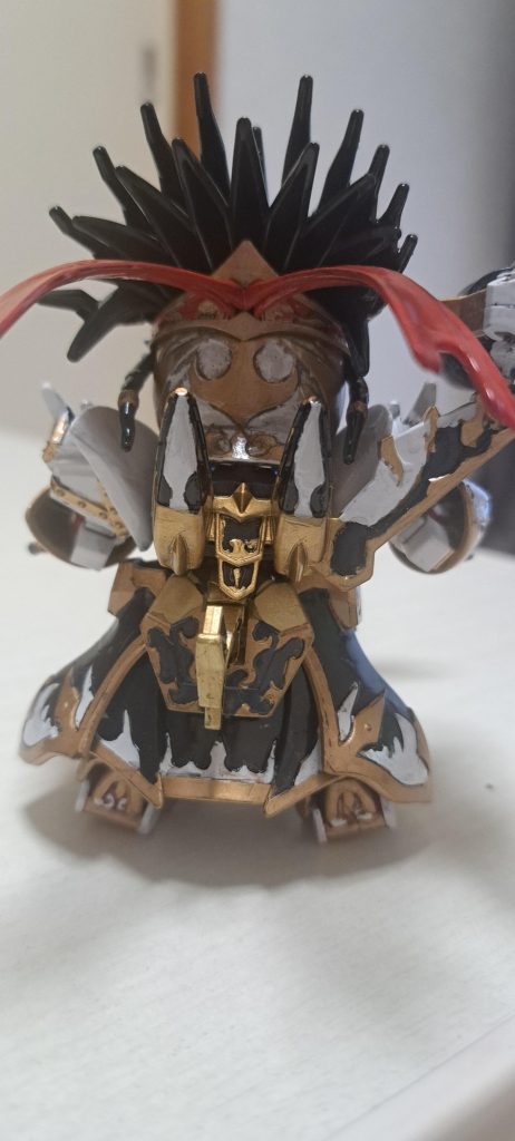 後姿。肉抜きは完全スルー。