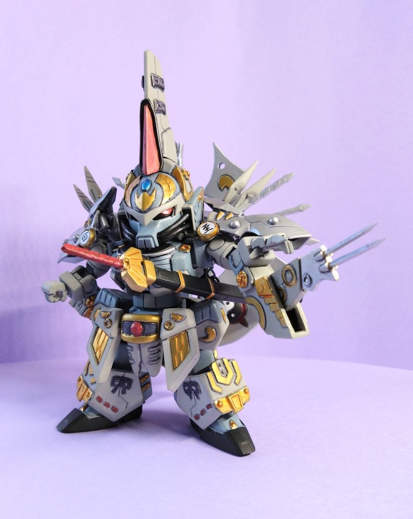 振り袖に仕込まれた武器。左手の仕込み矢、『白連（びゃくれん）』。