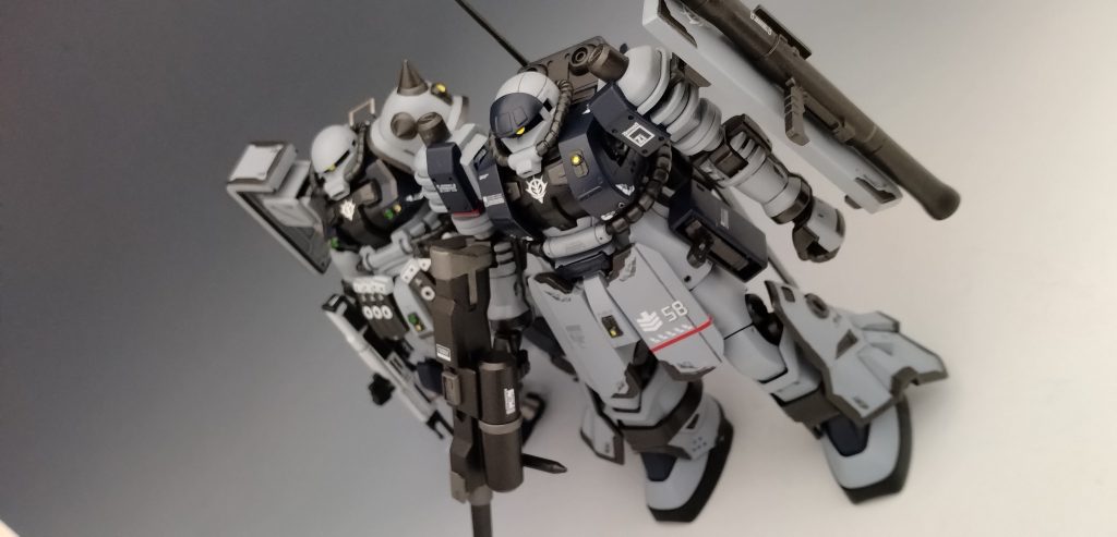 前に製作したF2高機動型と一緒に。他にもFZ高機動試作型も作りましたからこのシリーズは自分の中では実験機とか特殊なタイプ担当なのかもしれません。今回も最後までご覧下さりありがとうございました。最近は投稿ペースが落ちてますが製作自体は続いてるのでまたの投稿でお会いしましょう☆