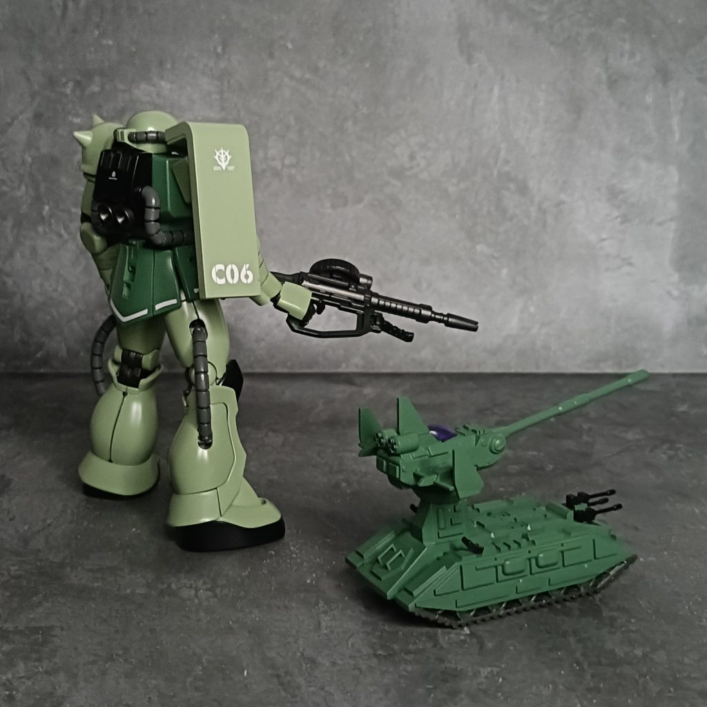1/144 Zaku II & Magella Attack–3枚目/制作者：RedHaro86