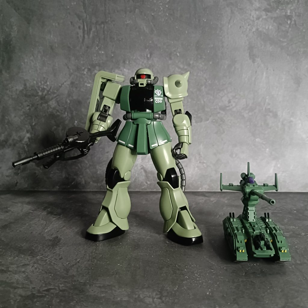 1/144 Zaku II & Magella Attack–2枚目/制作者：RedHaro86