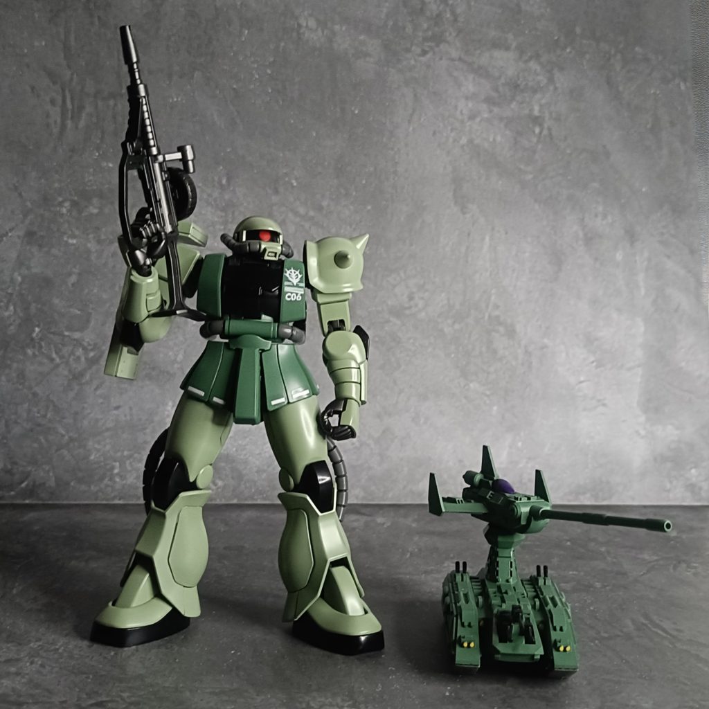 1/144 Zaku II & Magella Attack–5枚目/制作者：RedHaro86