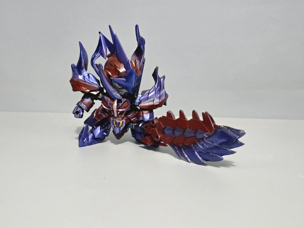 灼熱の刃 ディノバルドハンター ゼロガンダム–3枚目/制作者：昨日の 🎈W