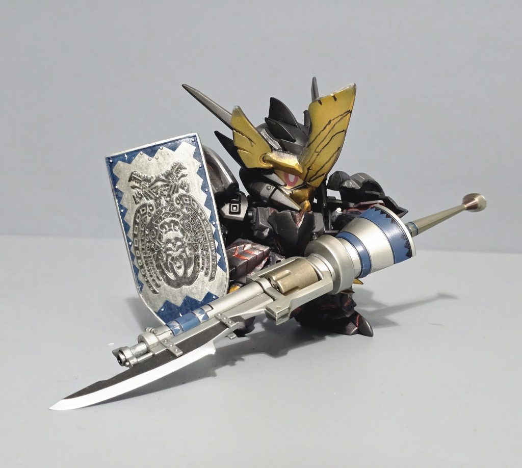 嵐に舞う風の鎧 クシャルダオラハンター ゼロガンダム–3枚目/制作者：昨日の 🎈W