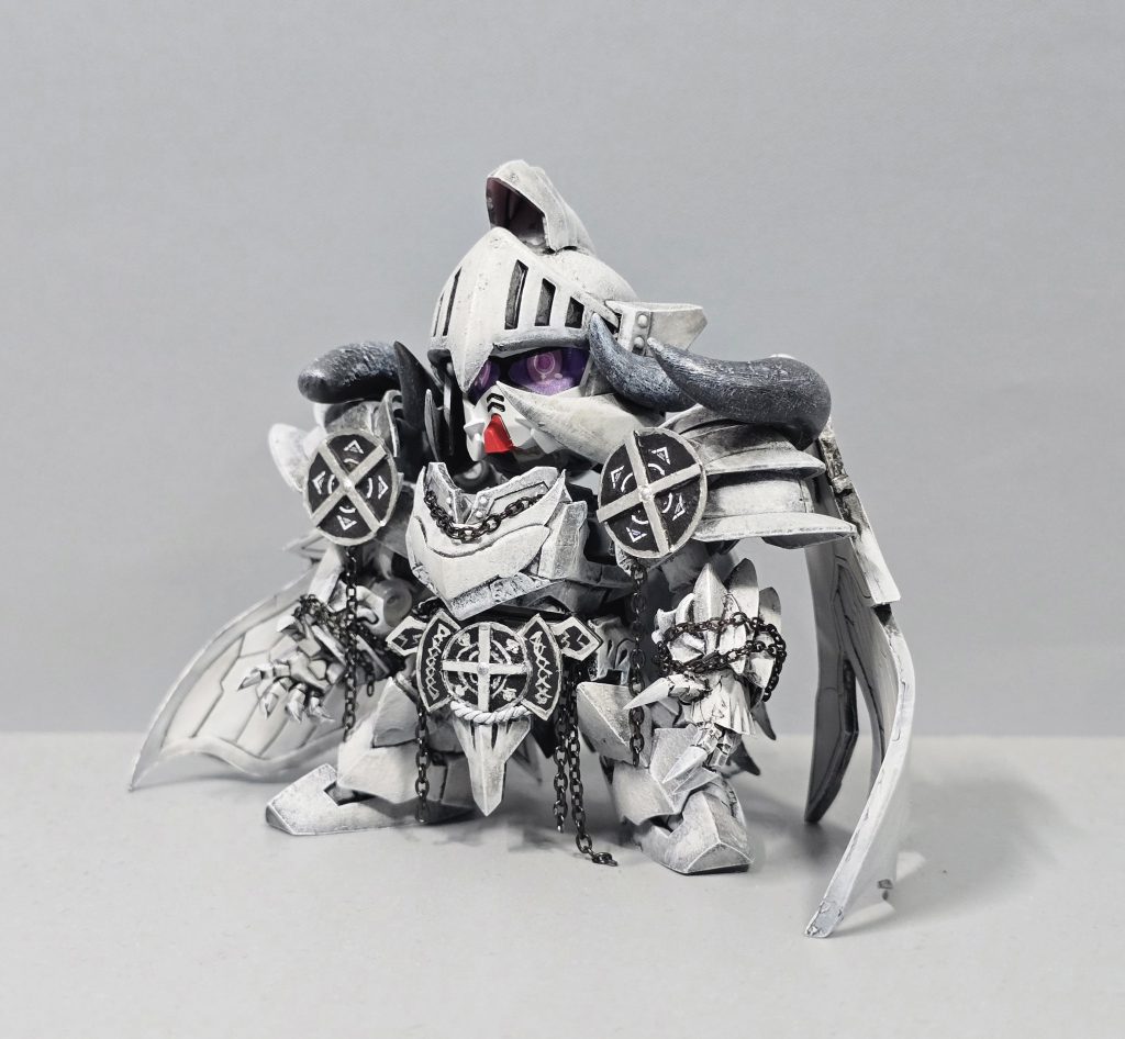 白の孤影 鎖刃竜ハンター ゼロガンダム–4枚目/制作者：昨日の 🎈W