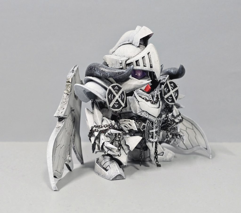 白の孤影 鎖刃竜ハンター ゼロガンダム–5枚目/制作者：昨日の 🎈W