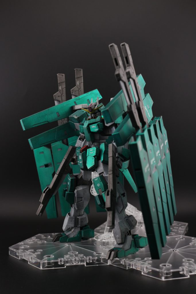 これがなかなかのダメージでしたので、誤魔化しつつウエザリング