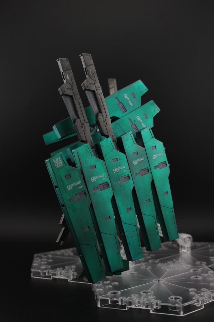 エアブラシが途中クシャミをしまして