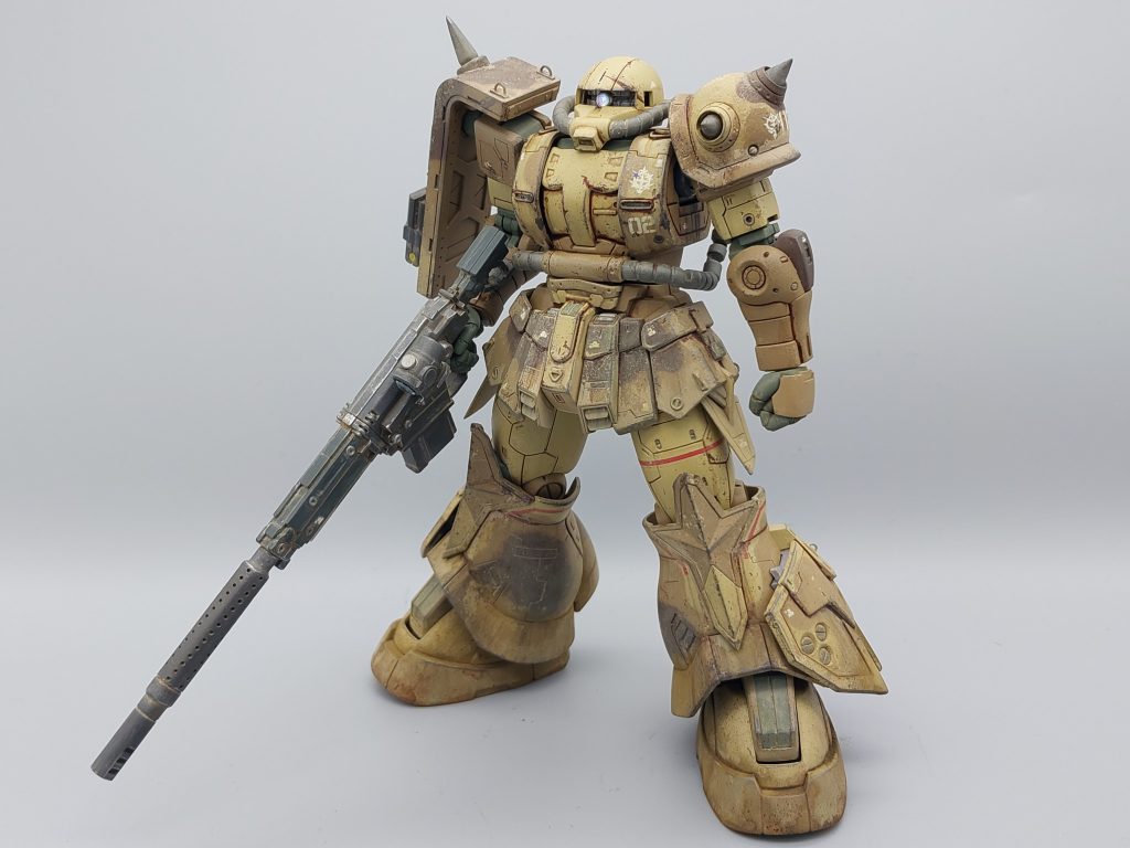 1/144 MS-06GD 高機動型ザク 地上用 ウォルド機–2枚目/制作者：@dagored00