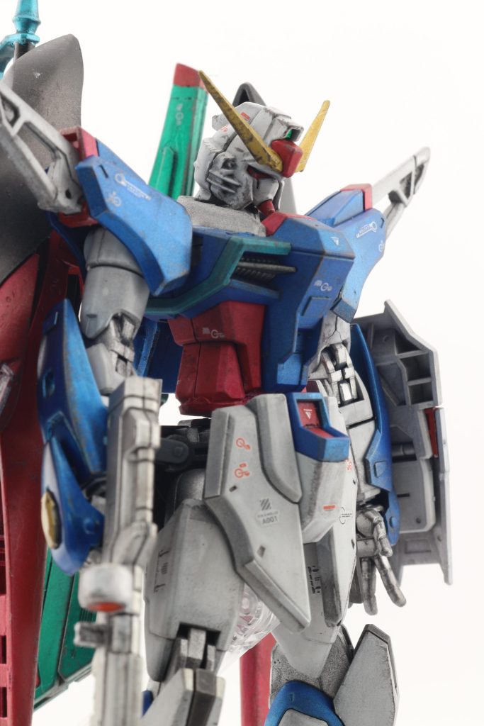 ウォッシングやドライブラシ。ライフルにはレジンを使用もしてみました。