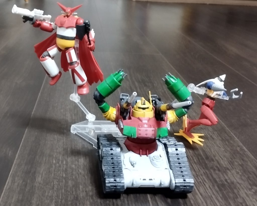 みいっつぅのこ－ころが－ ひとつになれぇばーミニプラの仲間たちと記念撮影 