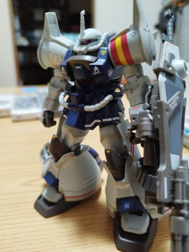 つや消しかました後