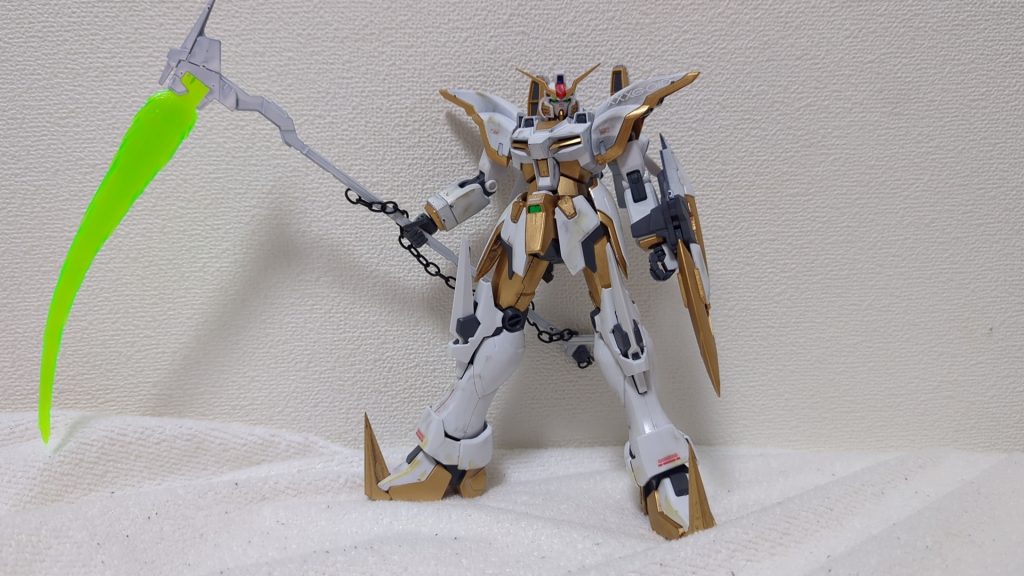 MGガンダムデスサイズEW微改造&塗装 機体名「ガンダムデスサイズセラフィム」
