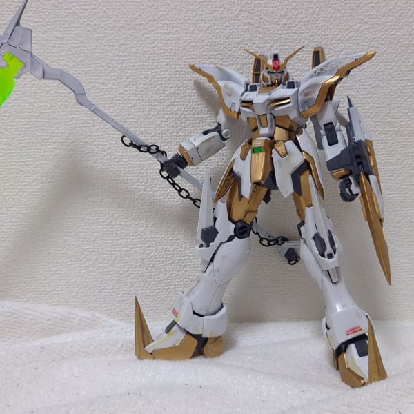 MGガンダムデスサイズEW微改造&塗装 機体名「ガンダムデスサイズセラフィム」