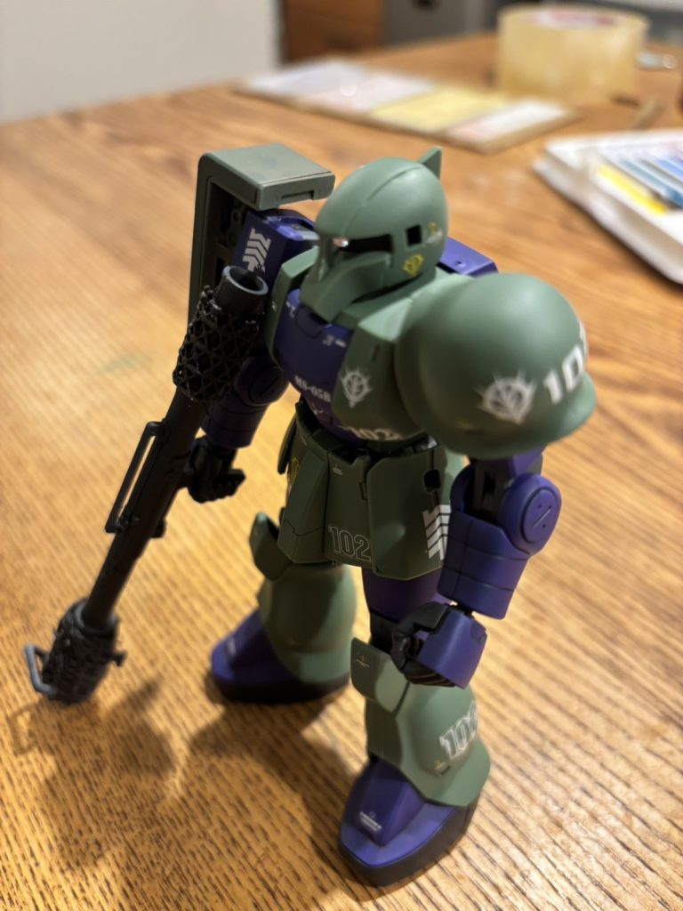 HGUCスレンダー専用ザクⅠ