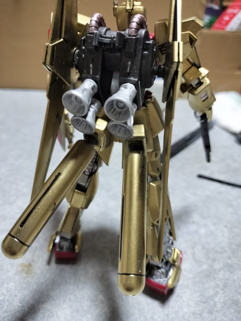 プロペラタンク増設とバーニアの大型化