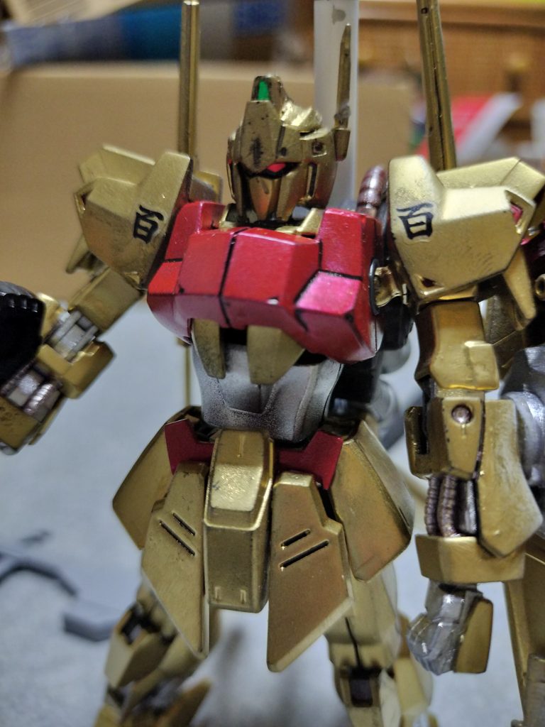 シャアはやはり赤い彗星なのでメタルレッドで！