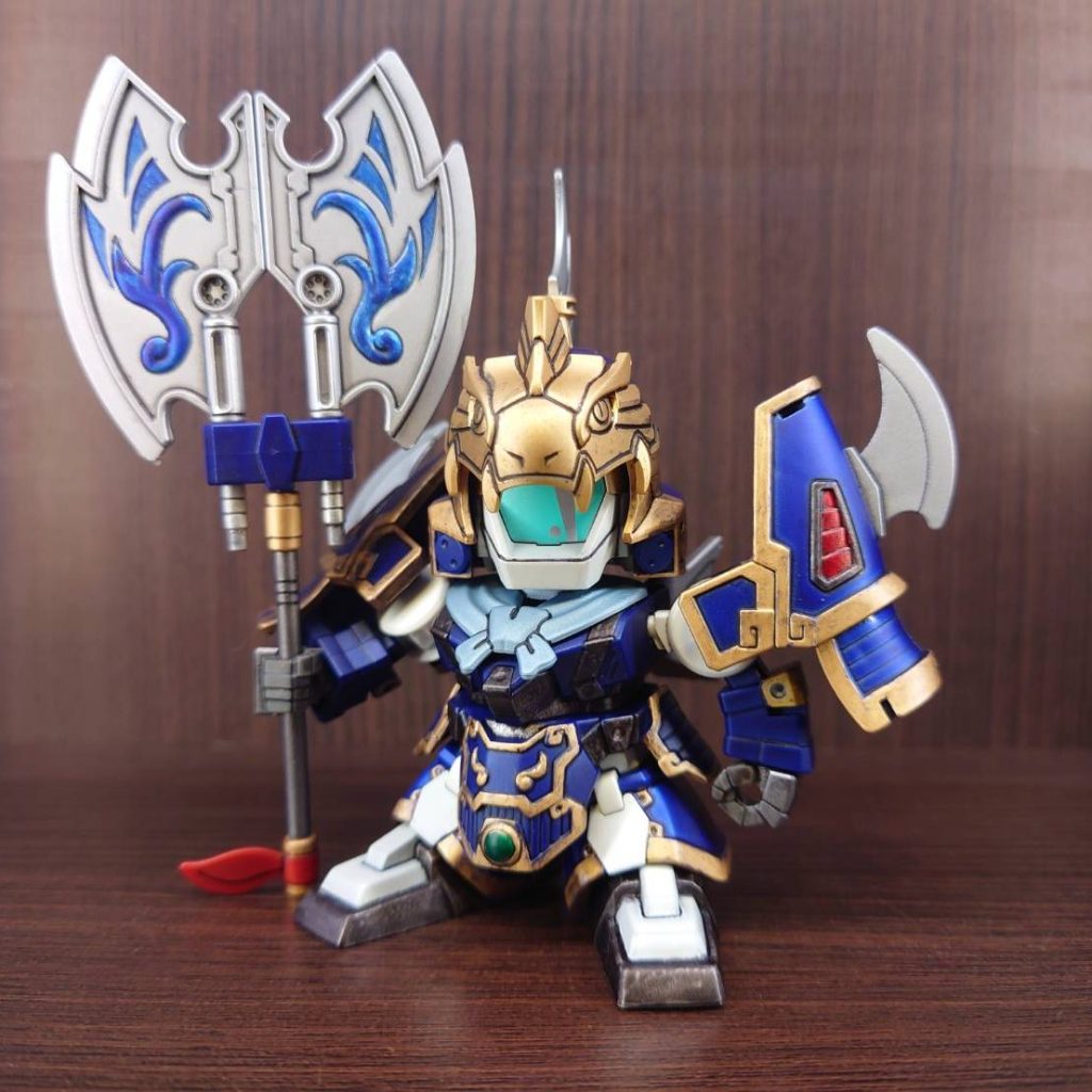 三国伝 徐晃サーペント｜三匹のMさんのガンプラ作品｜GUNSTA（ガンスタ）