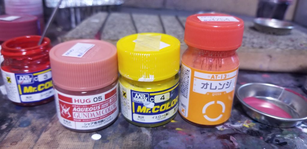 メイン装甲オレンジ