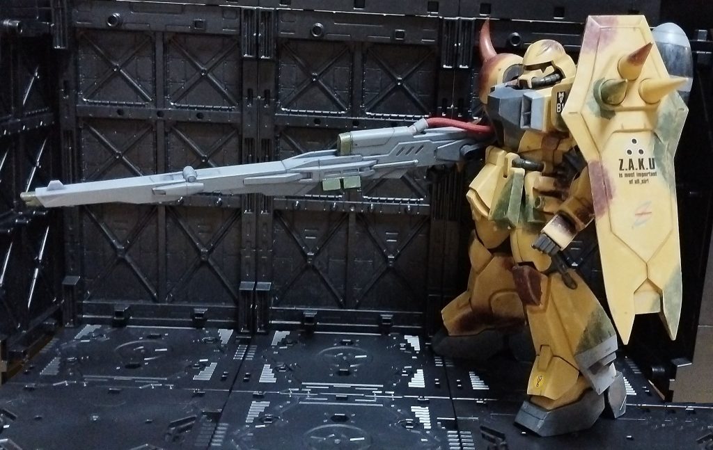 これだけライフルが大きいとさすがに迫力があります