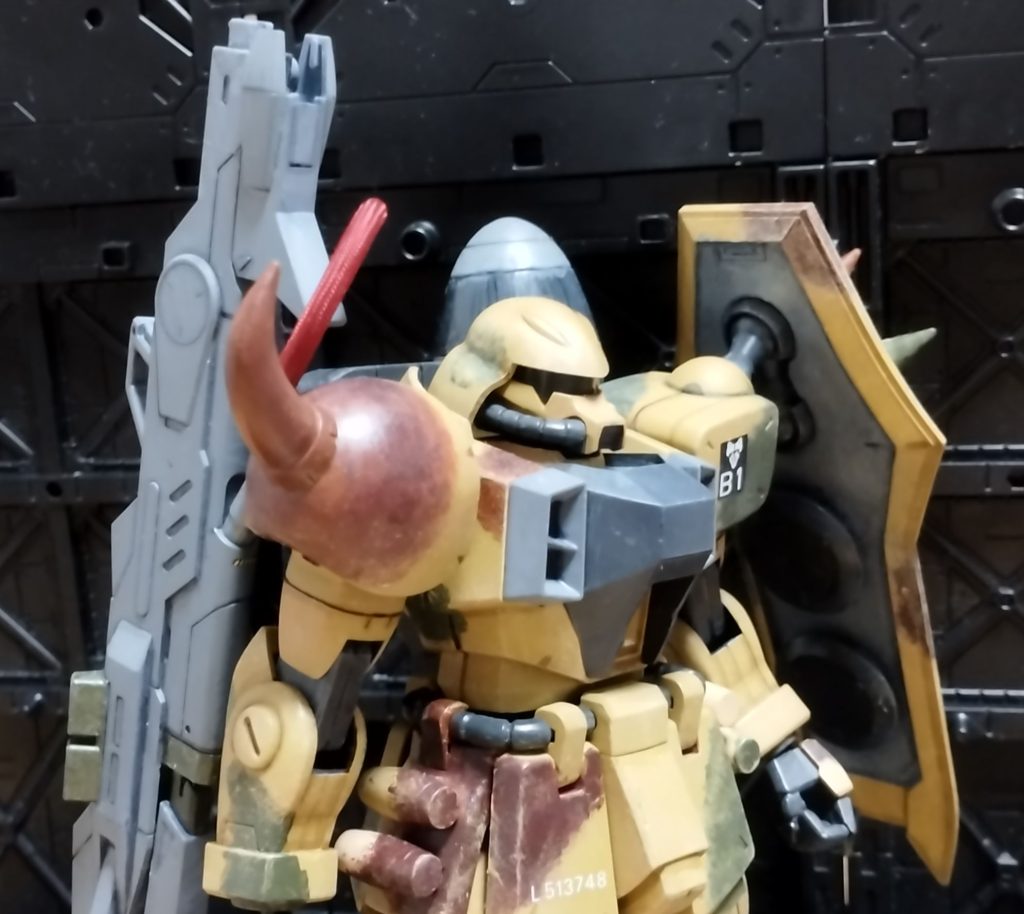 1/100 ザクウォーリア 3色迷彩–3枚目/制作者：りょうべぇ