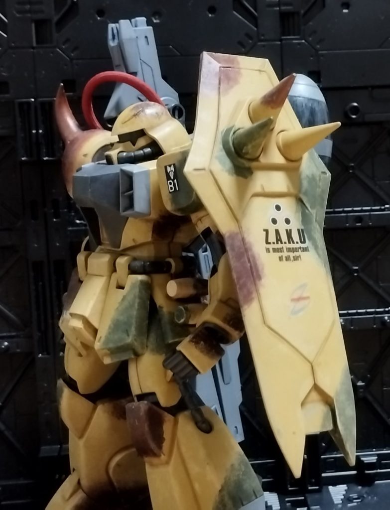 1/100 ザクウォーリア 3色迷彩–6枚目/制作者：りょうべぇ