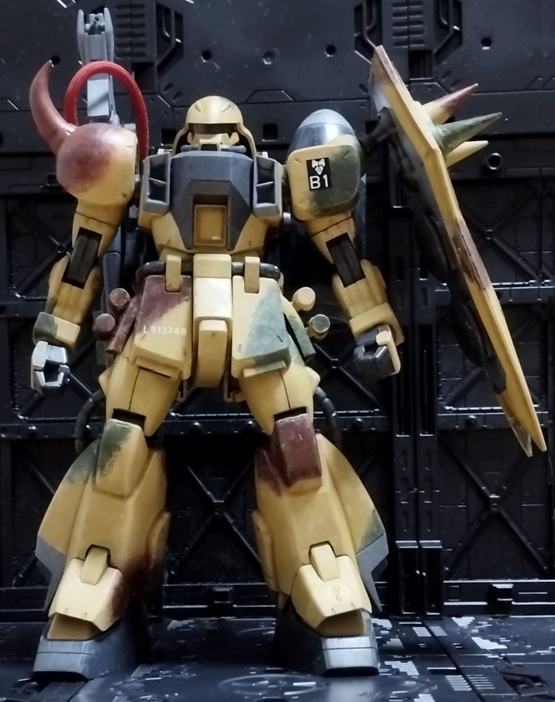 1/100 ザクウォーリア 3色迷彩–4枚目/制作者：りょうべぇ
