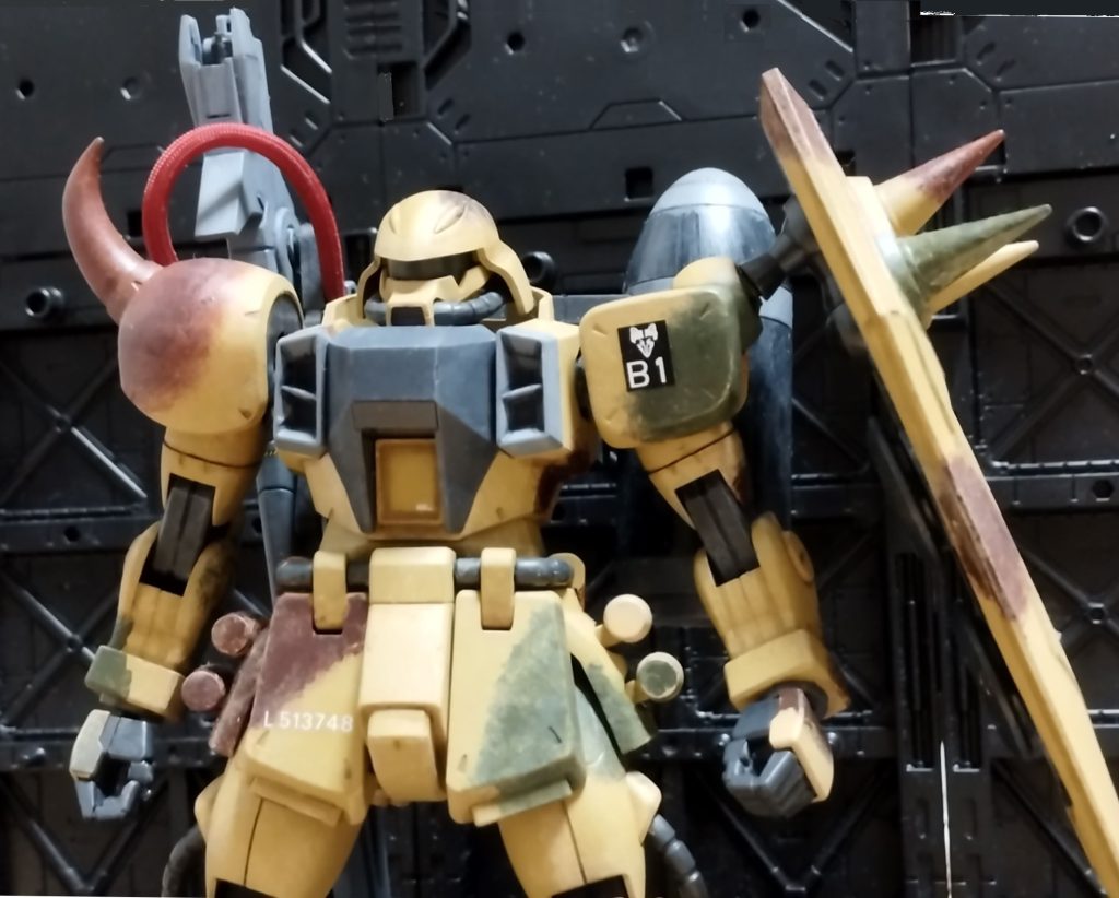 1/100 ザクウォーリア 3色迷彩–7枚目/制作者：りょうべぇ