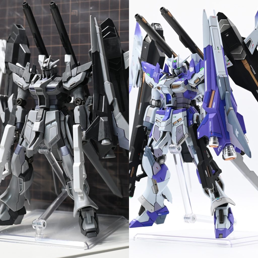 ビフォーアフターです。のぺっとして、少し貧弱に見えていたフロントスカートを改修したことで、下半身にずっしりした印象を持たせられたと思います。