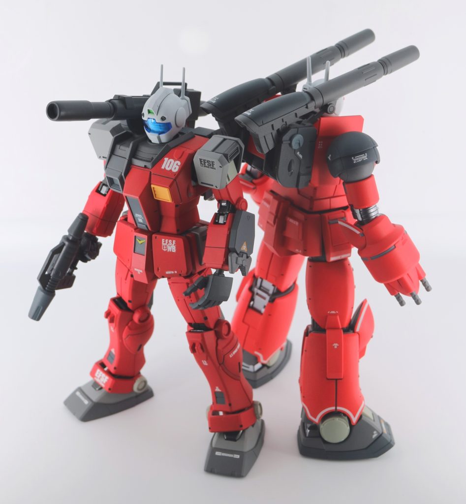 HG ジム・キャノン 空間突撃仕様–2枚目/制作者：ちりぼう