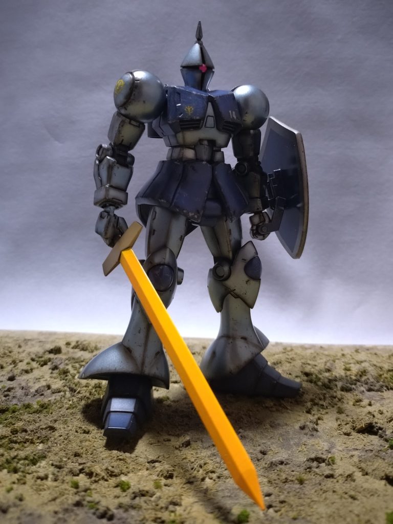 シンプルながら勇者らしい出来上がりの良いキットでした。