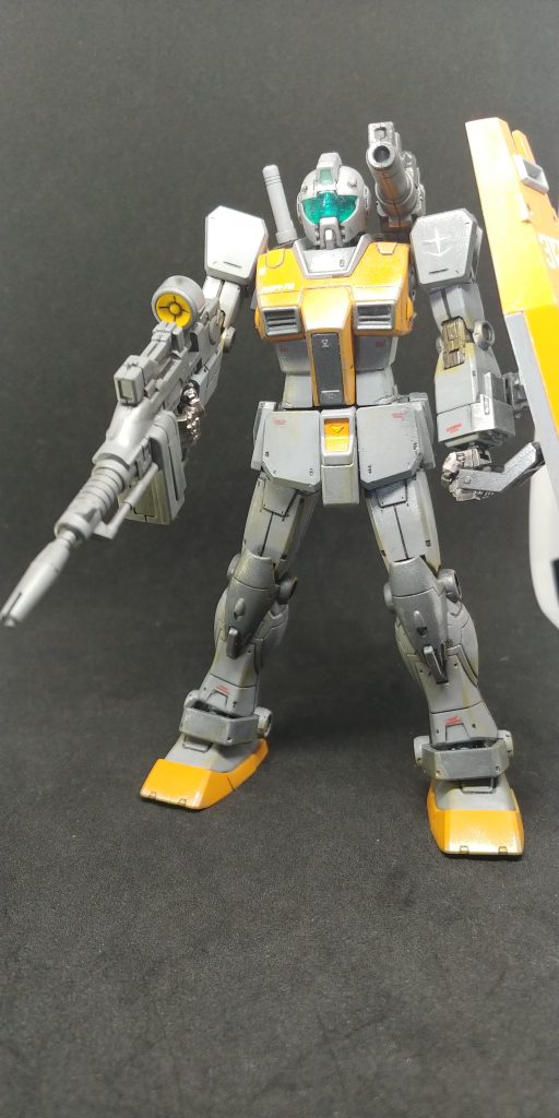 グレー部はダガーＬで使用したマーカー【Ｇグレー×Ｇホワイト】、【Ｇイエロー×蛍光ピンク】、Ｇイエロー、Ｇグレー、Ｇメカグレー、Ｇシルバー、【Ｇブラック×Ｇゴールド】、メッキシルバー、ヘビーガンメタリック、ホワイトゴールド、ロイヤルメタレッド今回は完成後直ぐの投稿では無いので使用Ｇマーカーあんまり覚えてなくて確かこんなところ  