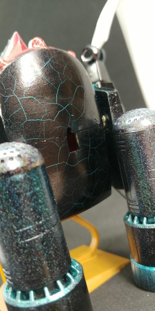 腹側が結構細かく入りました 