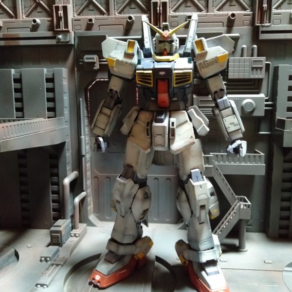 MG ガンダムMK-Ⅱ×Ⅱ〔 スクエア〕エマ・シーン中尉専用機 (MG ガンダムMK-ⅡVer2.0改造)　