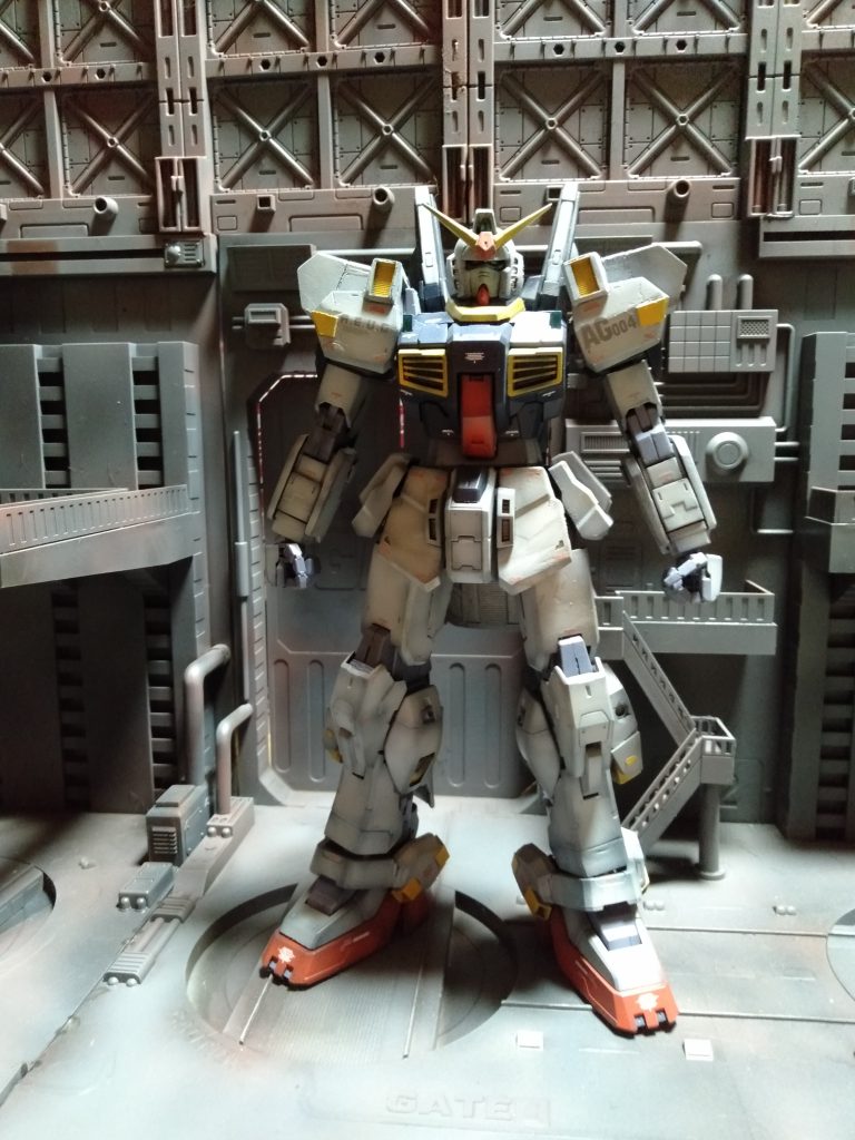MG ガンダムMK-Ⅱ×Ⅱ〔 スクエア〕エマ・シーン中尉専用機 (MG ガンダムMK-ⅡVer2.0改造)　