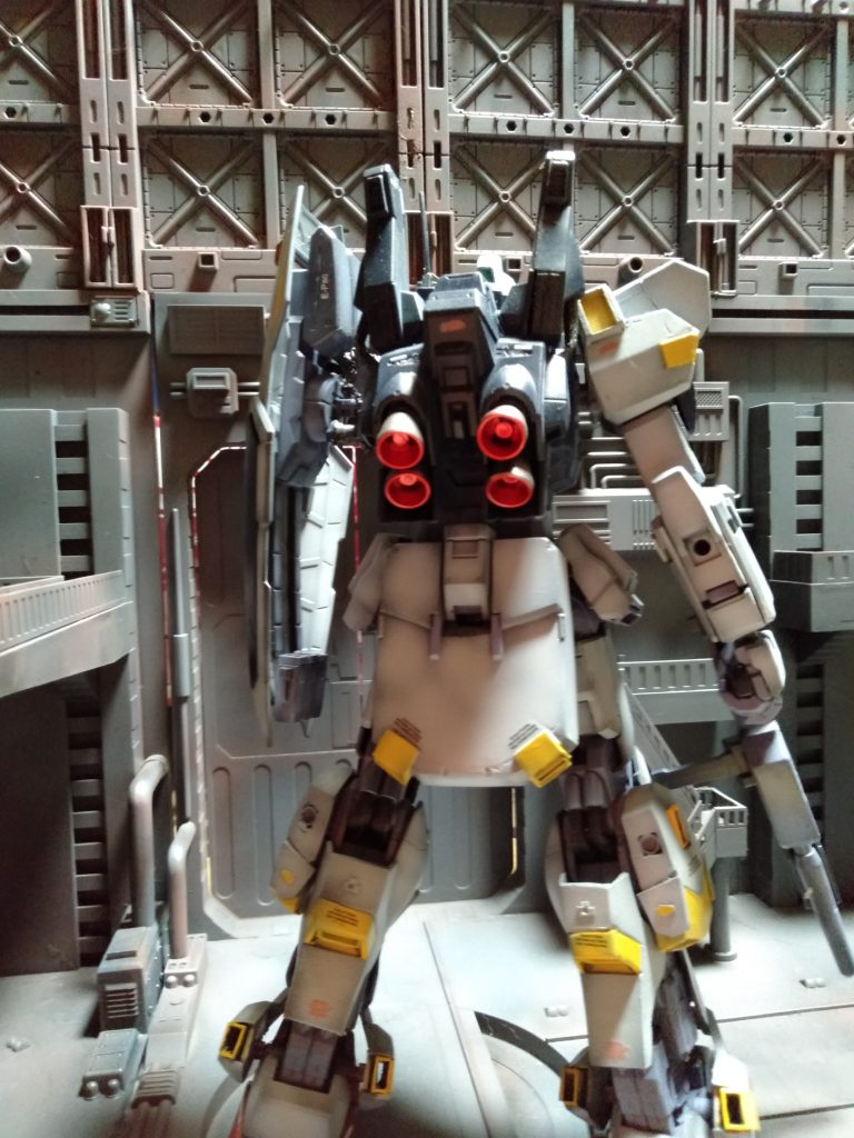 っう訳で、次回作は比較の為にも、ノーマルのMGガンダムMK-ⅡVer2.0をUPしますね?