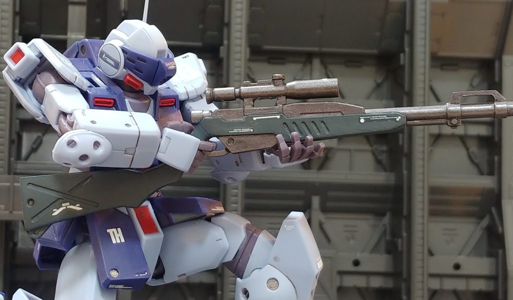 ジムスナイパーII　ロボット魂　ﾃﾞｨﾃｨｰﾙUP–4枚目/制作者：すえにゃん