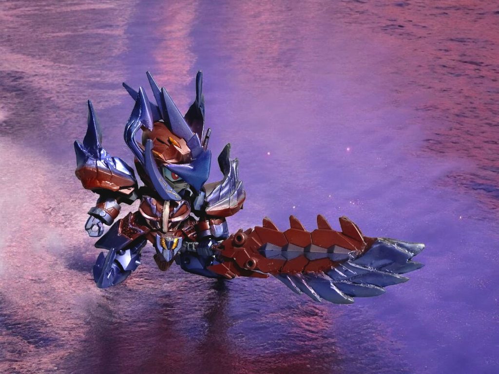 灼熱の刃 ディノバルドハンター ゼロガンダム