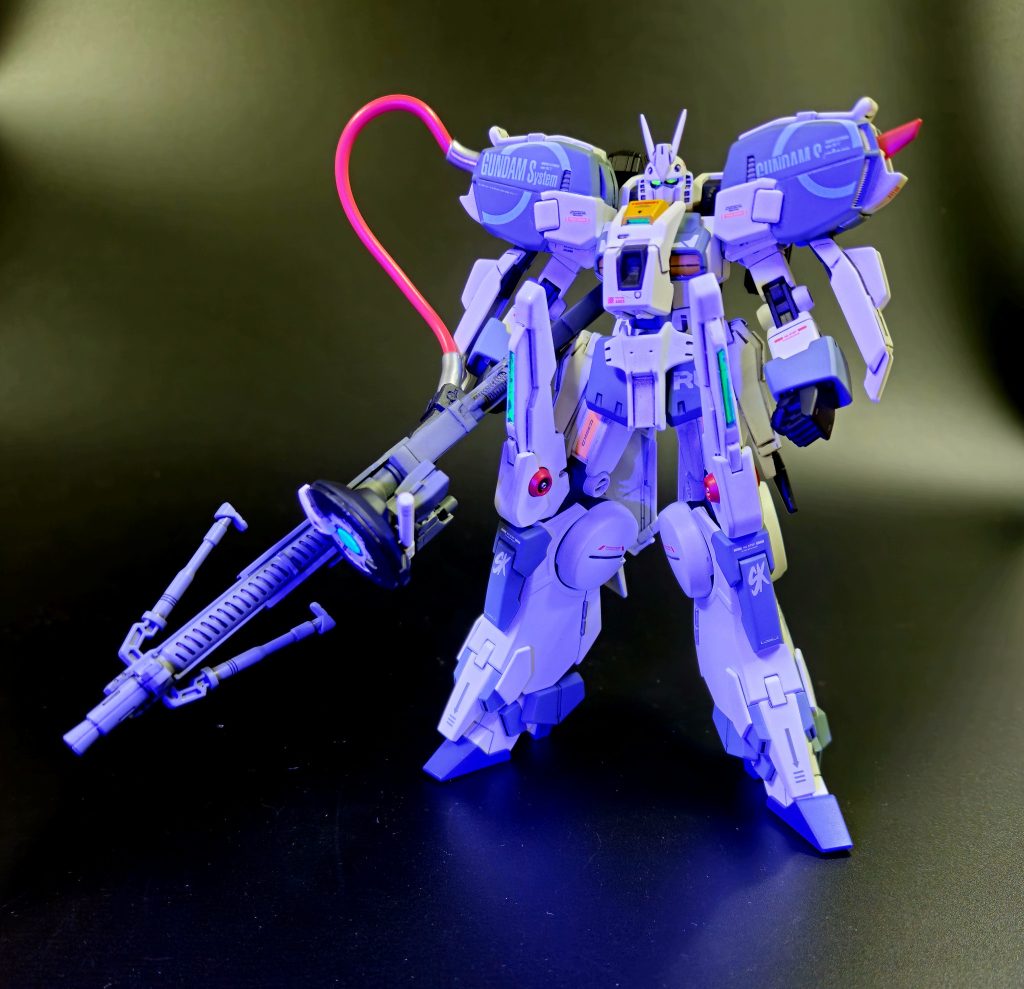 ノーマルバージョン②ブラックライトで光るように塗装してみました。