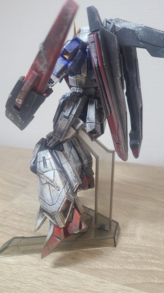 HGゼータガンダム　汚し&ダメージ加工–4枚目/制作者：まろすけ