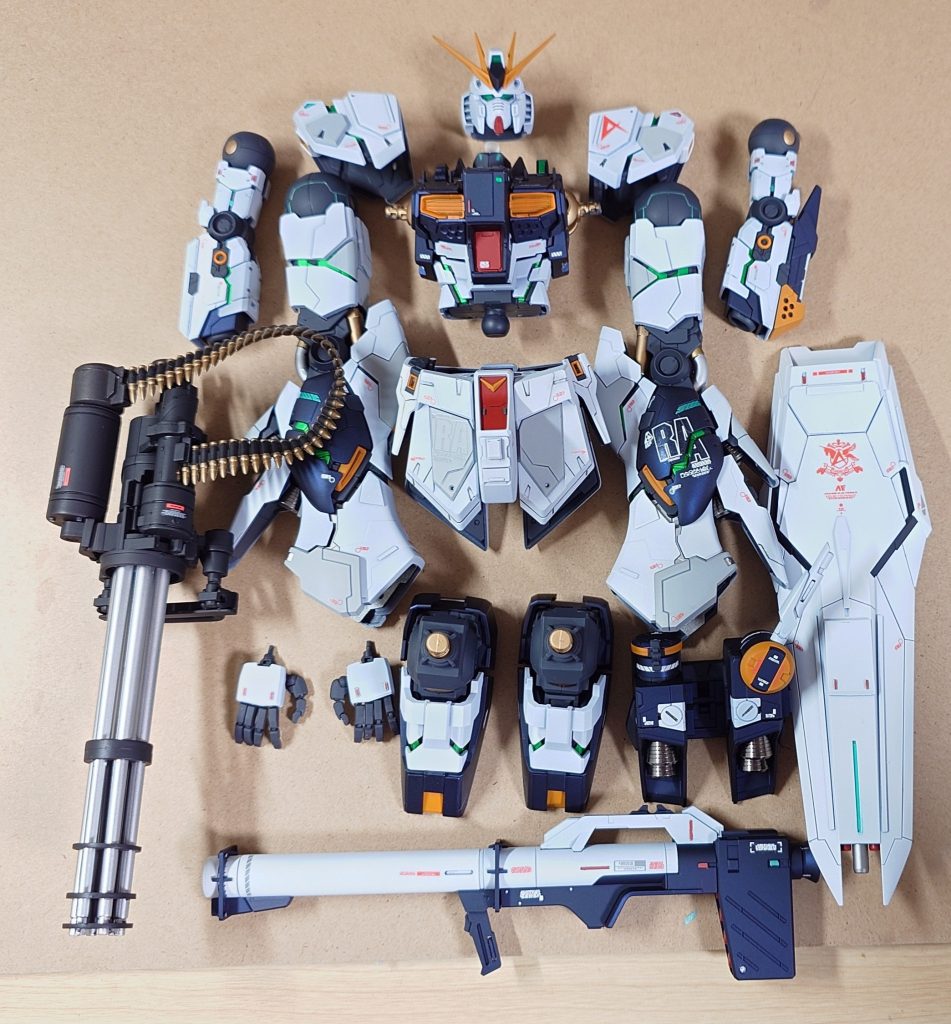 組立前のワンショット