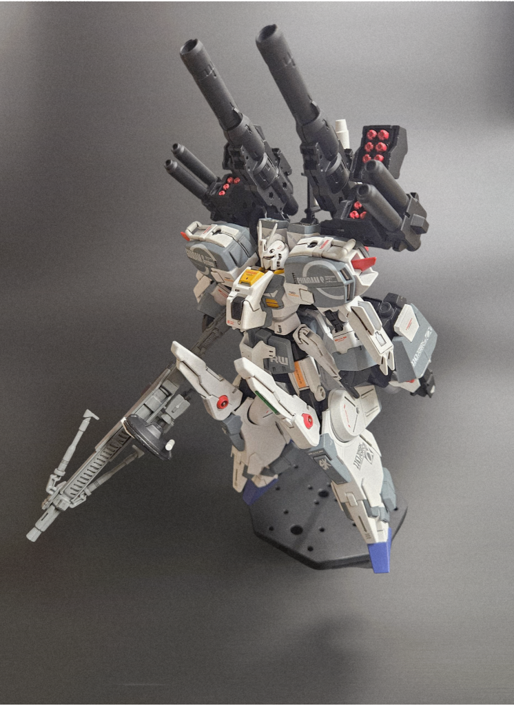 フル武装バージョン①バックパックが重いから宇宙専用です（笑）