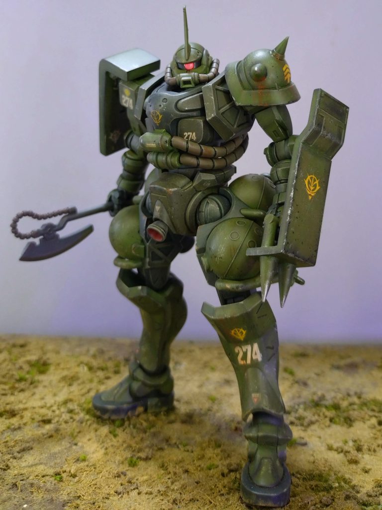 ミリタリー風軍警ザク