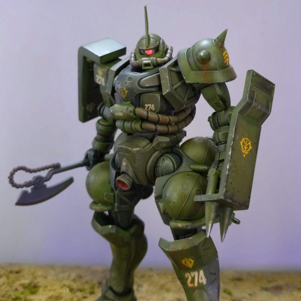 ミリタリー風軍警ザク