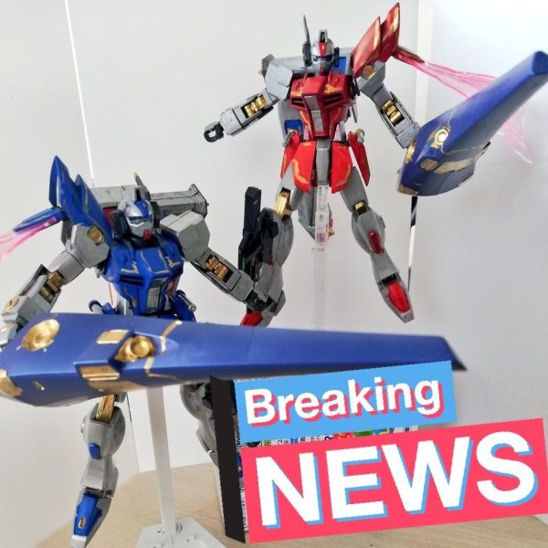 ミキシングガンプラ　全塗装完成品 HGUC百式を特殊部隊仕様に改造！ ガンプラアレンジ 魔改造