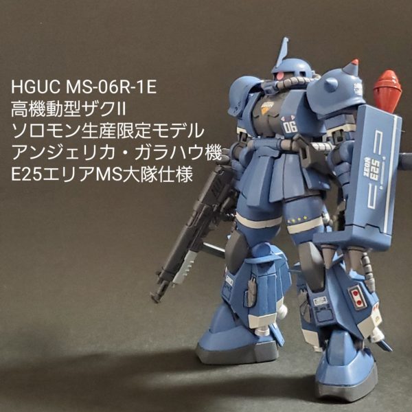 HGUC 高機動型ザクII 限定モデル (アンジェリカ・ガラハウ機)