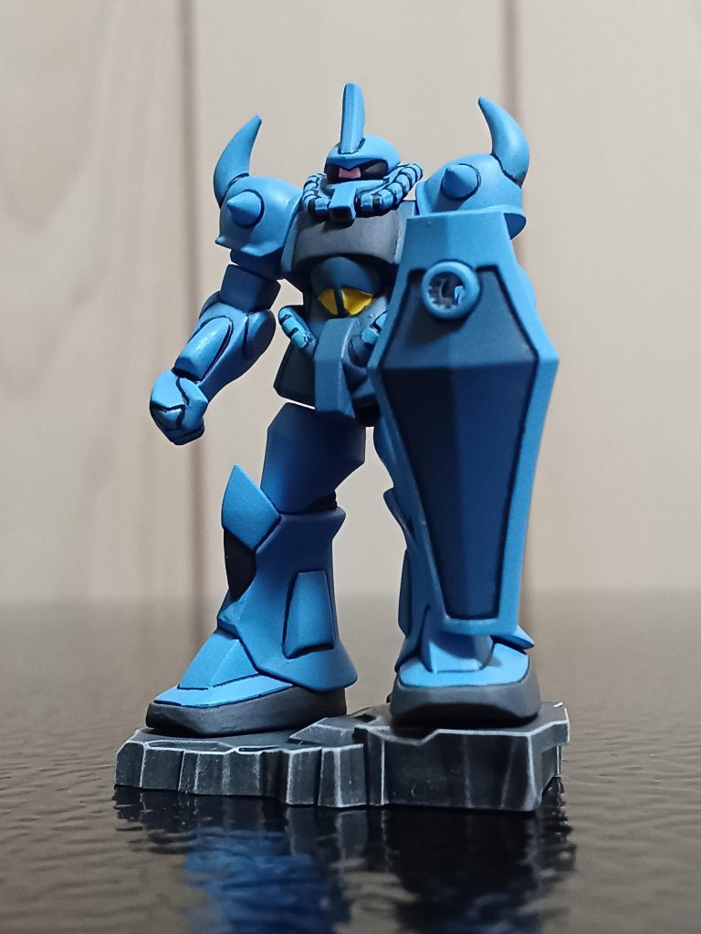 ラル様「ザクはどうしたのだ？」ワイ「申し訳ありません、私の力不足で配備が出来ませんでした(zaku-kao3)」いや、量産型ザクでなさ過ぎ‼️アーティファクトと違って、箱買いでコンプリート難しそうなので、あるもので楽しもうと思います。最後まで閲覧頂き、ありがとうございました‼️