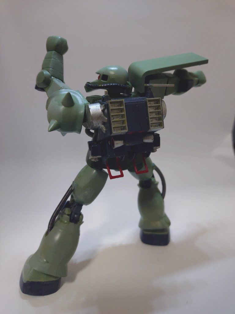 デキるオトコは背中で語る!今日もせっせと機雷散布だ!!ザクマインレイヤーグリーン!!